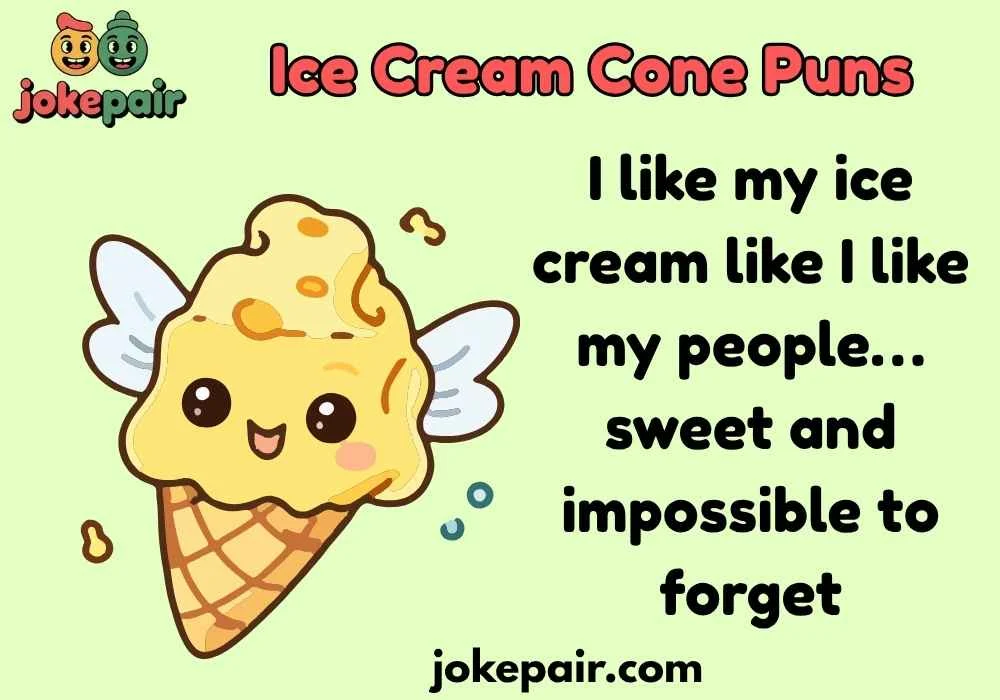 Classic Ice Cream Cone Puns That Never Fail