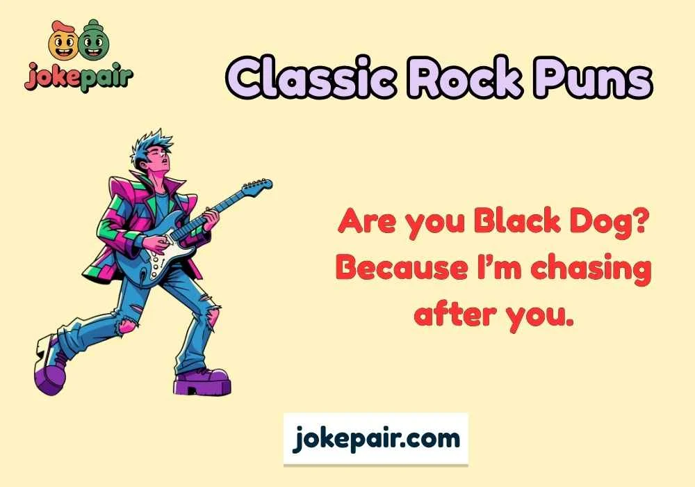 Classic Rock Puns