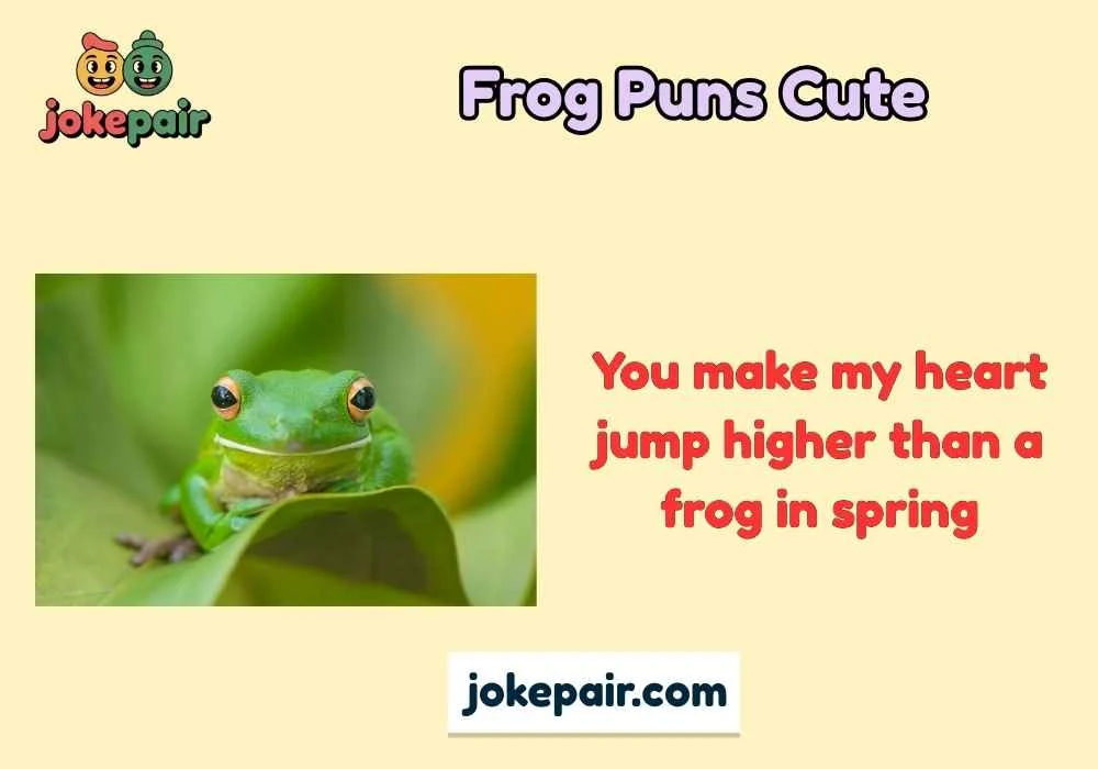 Frog Puns Cute