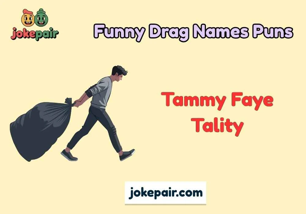 Funny Drag Names Puns