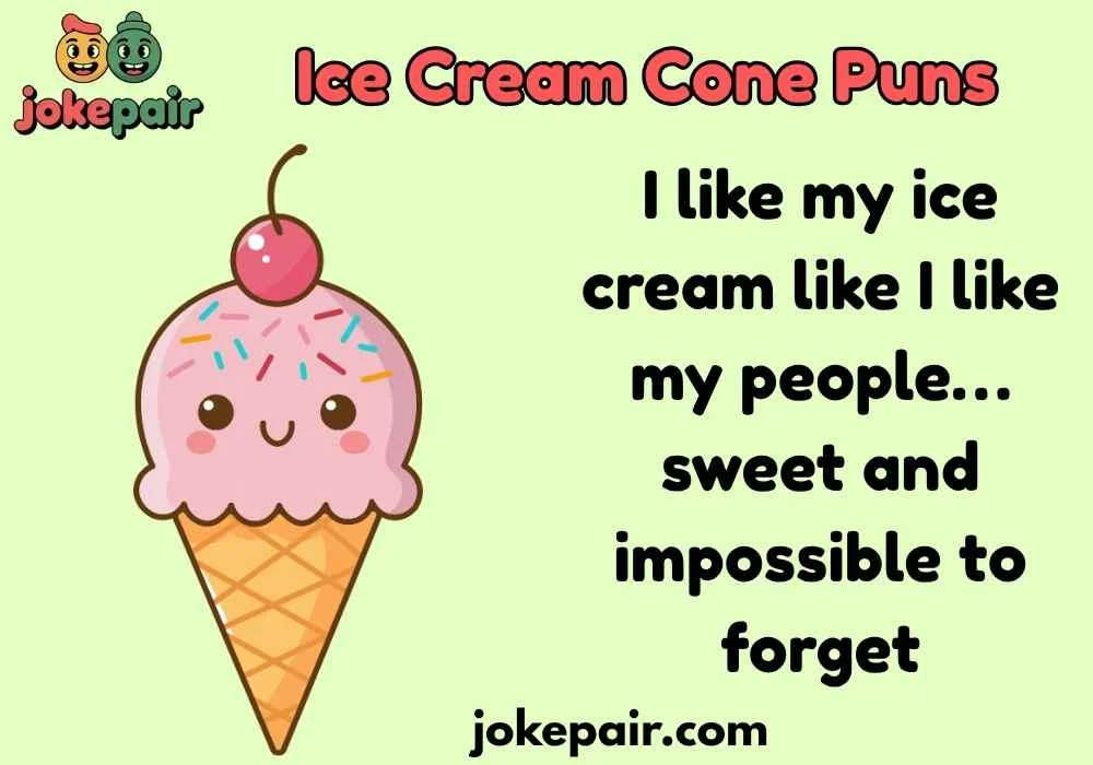 How to Use Ice Cream Cone Puns Successfully