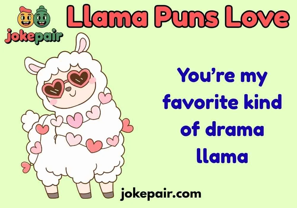 Llama Puns Love