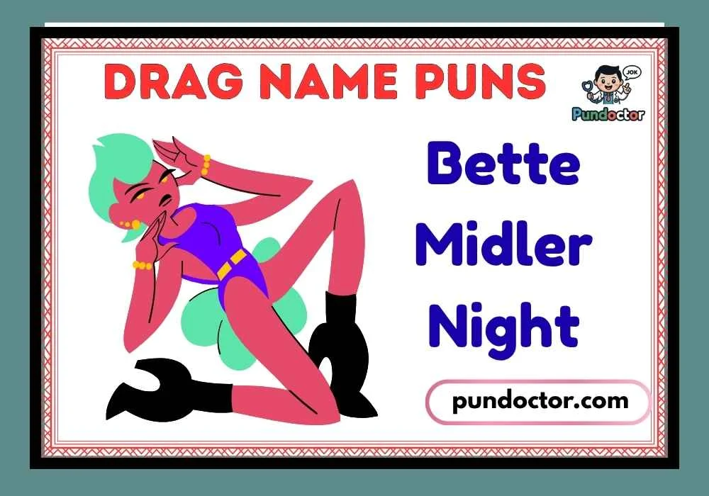 Drag Name Puns