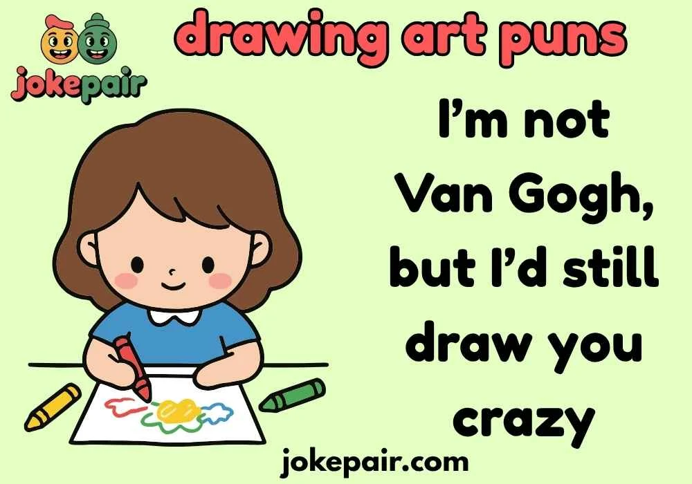 drawing art puns