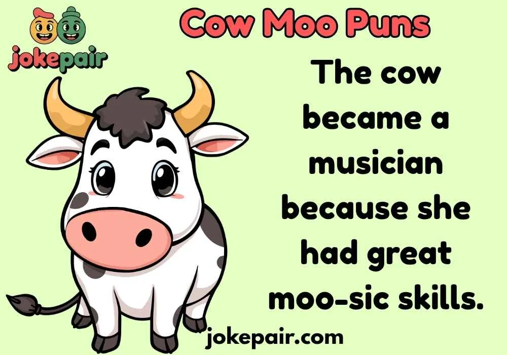 Cow Moo Puns