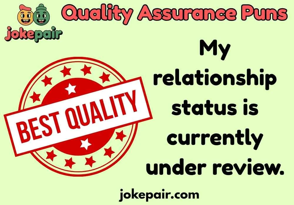 Quality Assurance Puns