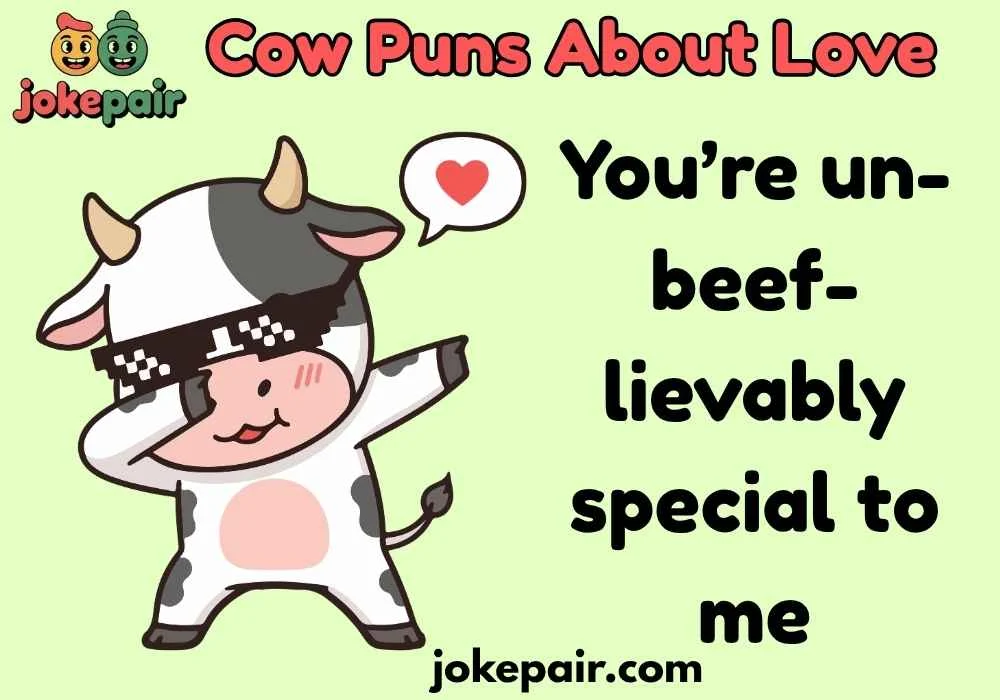 Cow Puns About Love