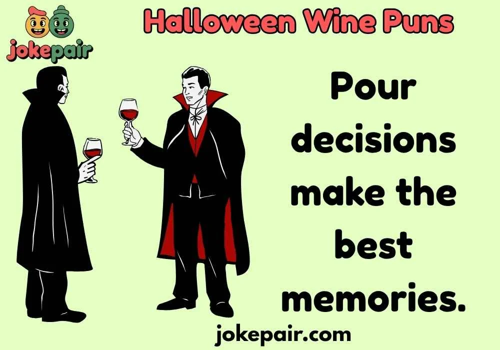 Halloween Wine Puns